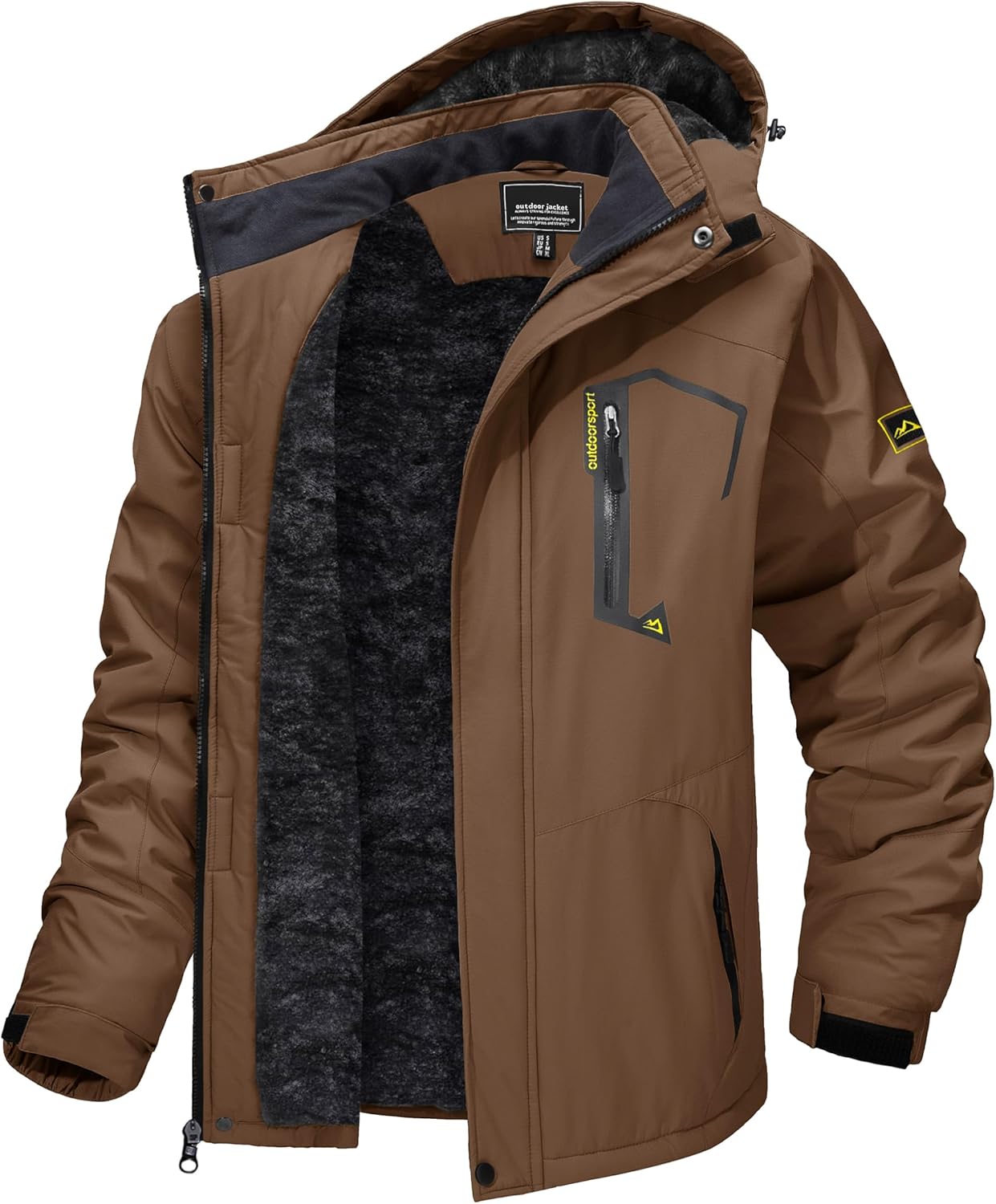 TACVASEN Men's Winter Skiing Jackets for Outdoor Activities