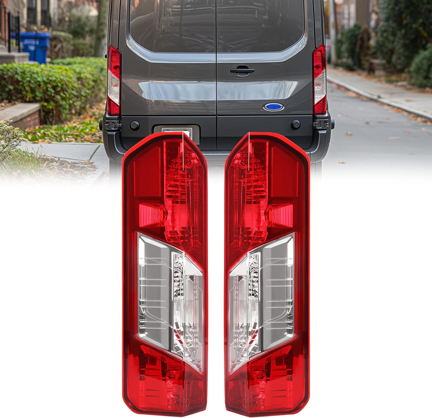 HECASA Tail Light Replacement for 2015-2024 Ford Transit Models