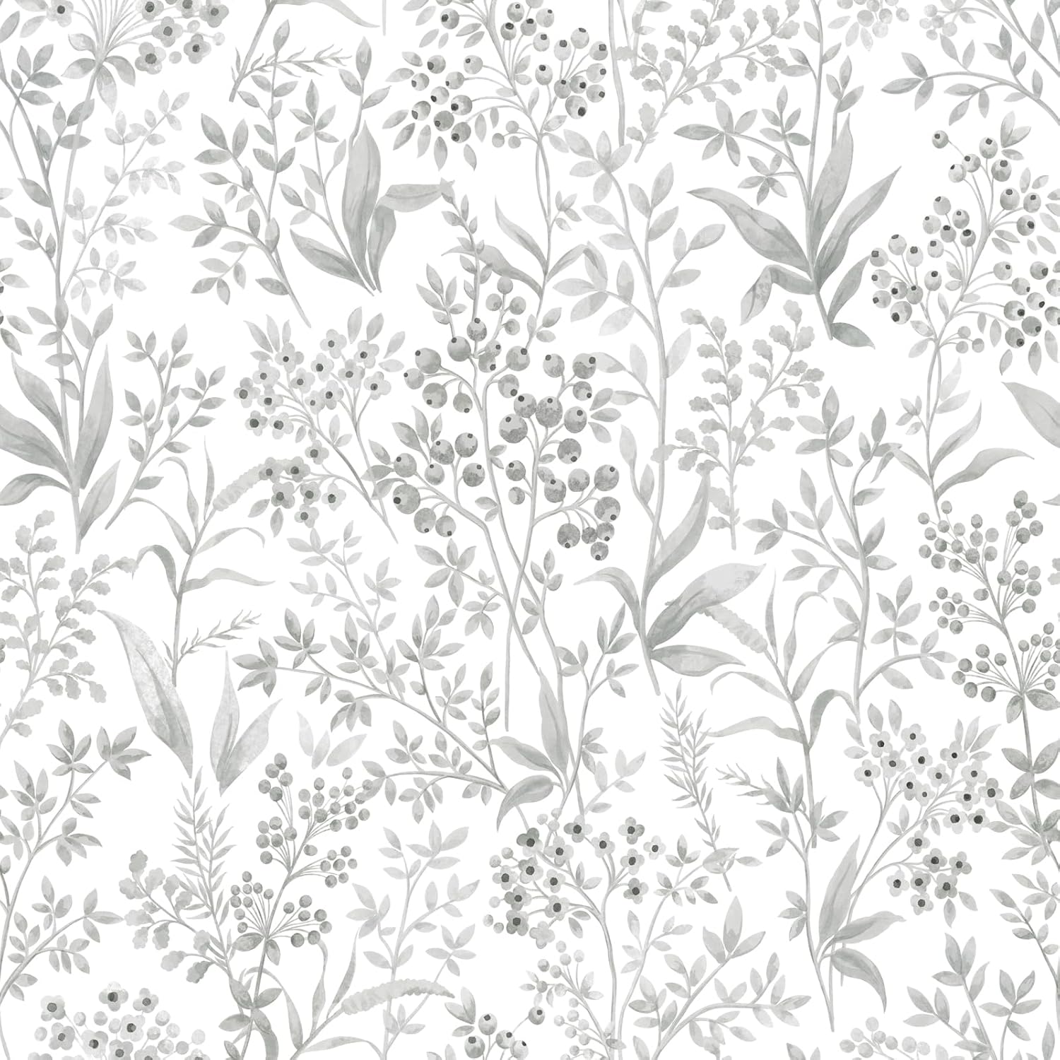Gray White Peel and Stick Wallpaper for Elegant Home Decor