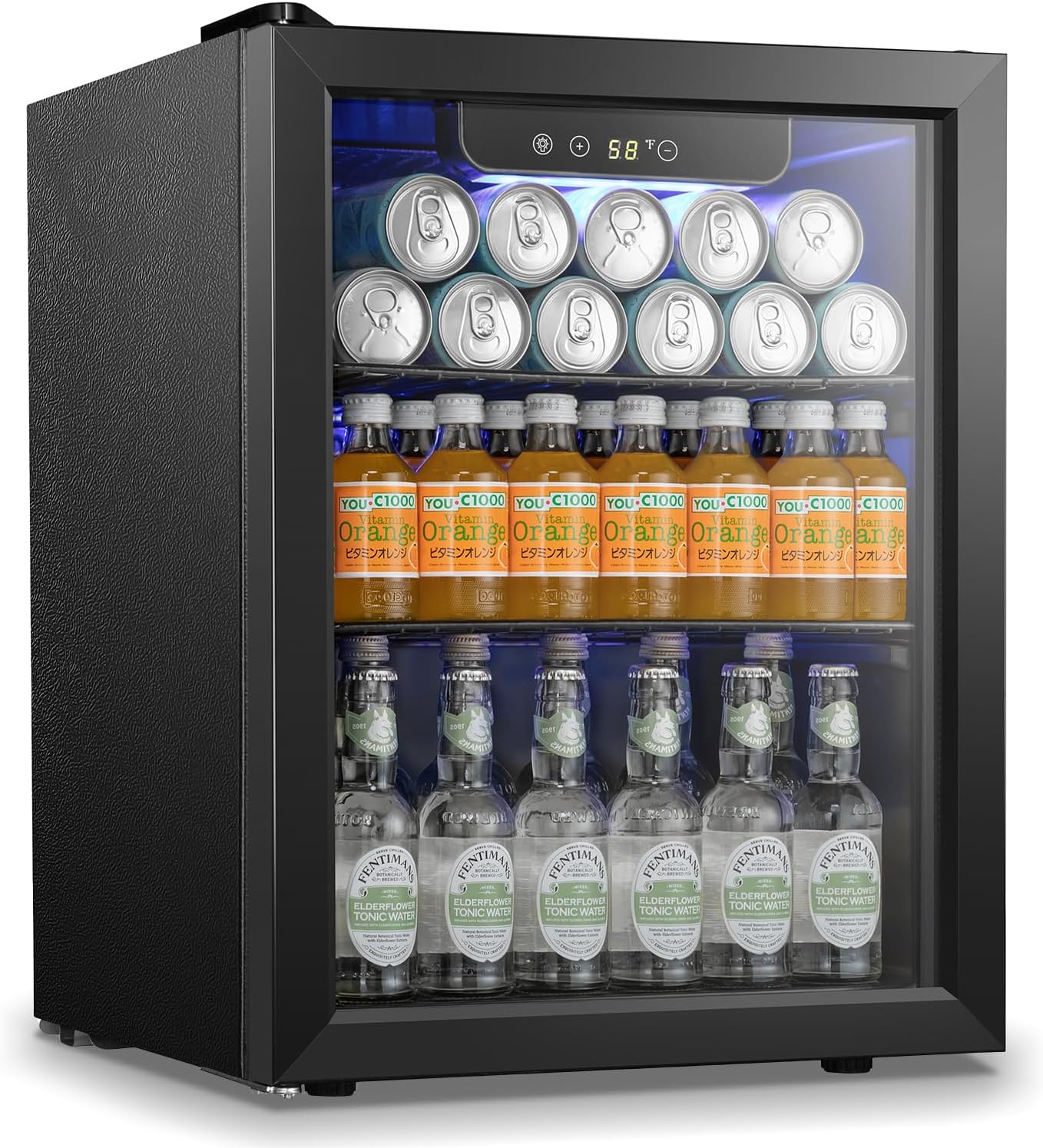 Antarctic Star Beverage Refrigerator Cooler for Home and Bar