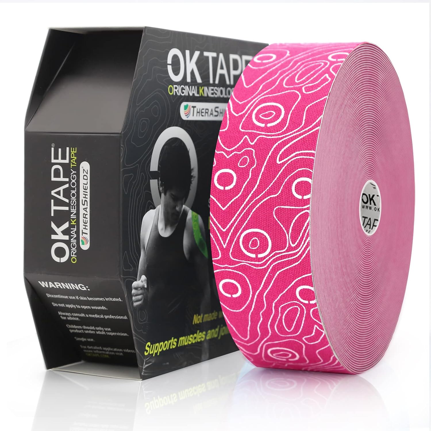 OK TAPE PRO Kinesiology Tape for Enhanced Athletic Performance