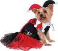 Harley Quinn Pet Costume for Dogs or Cats - Large fit guide