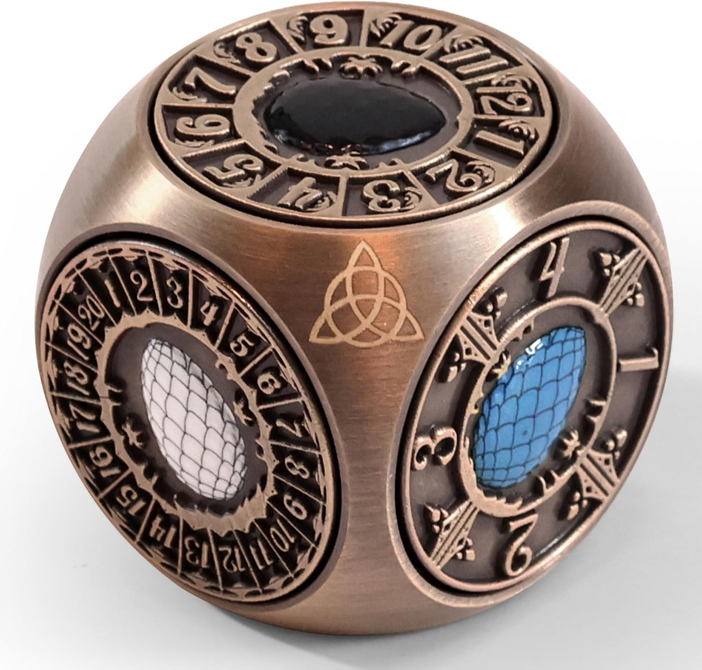 Metal DND Spinner Dice for Dungeons and Dragons Gifts