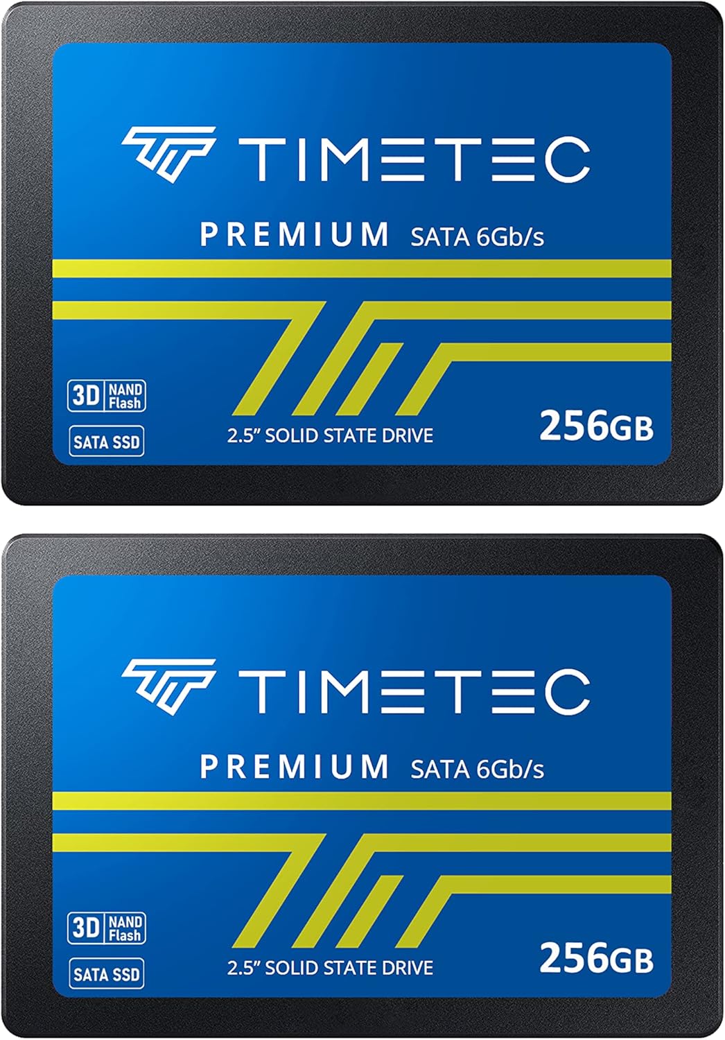 Timetec 256GBx2 SSD 3D NAND TLC SATA III for Enhanced Performance