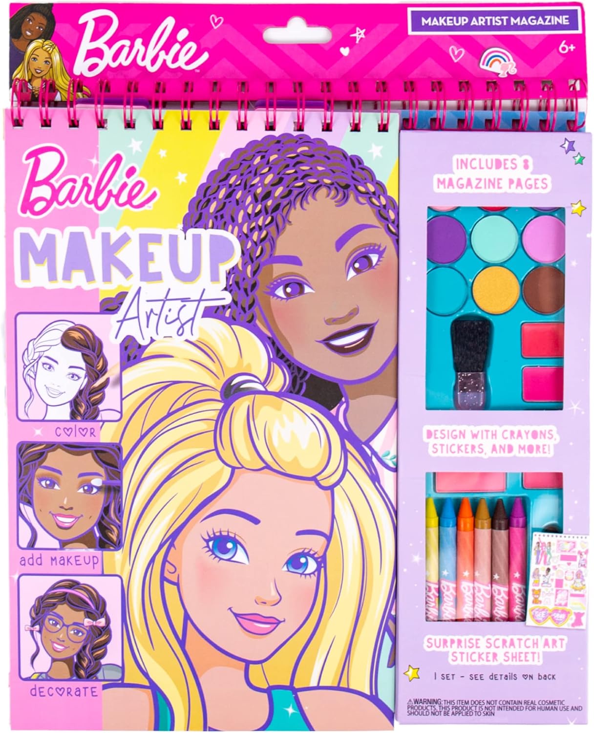 Barbie Makeup Artist Set: Create Hair & Makeup Looks