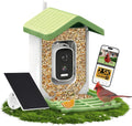 Bird Feeder with Camera Solar Powered - AI ID 10,000+ Species