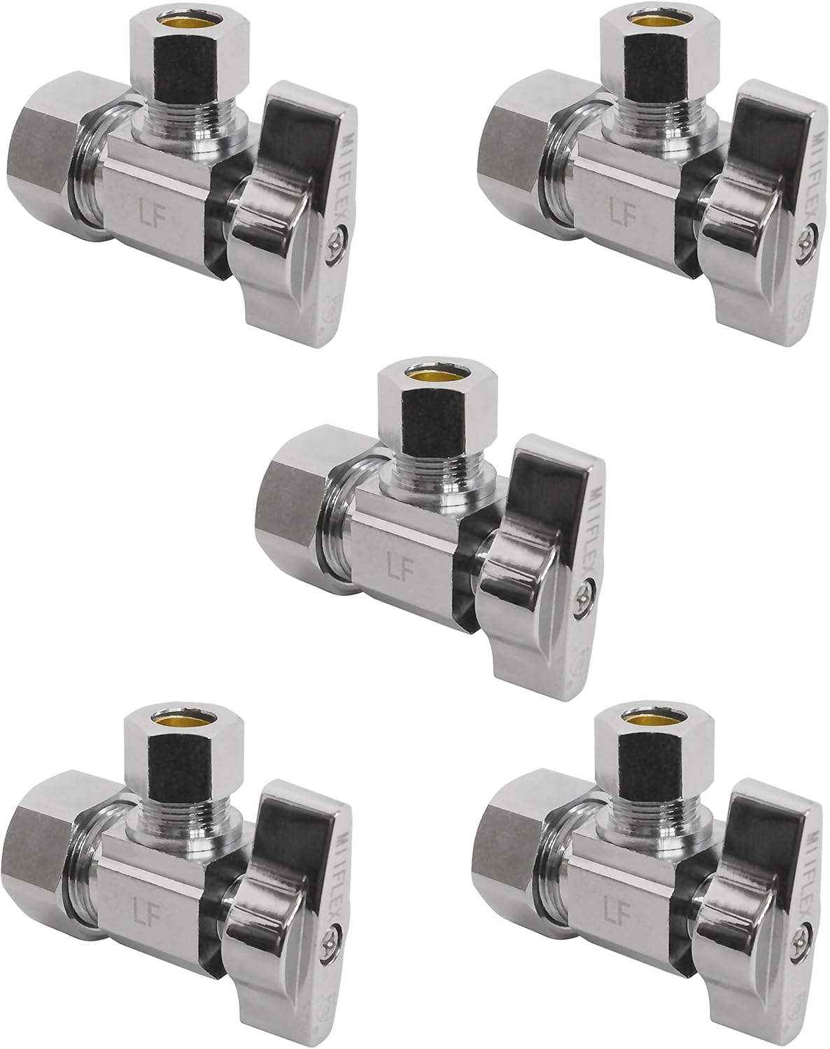 Heavy Duty 1/4 Turn Angle Shut Off Valve for Plumbing Needs