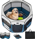Petsfit 45.5 in Dog Playpen - Jump-Proof Travel & Indoor Den