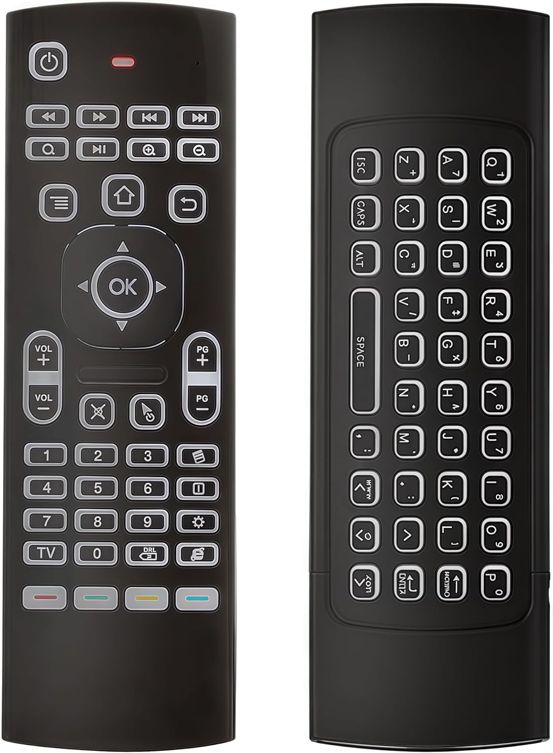 MX3 Air Remote Mouse - Backlit, Multifunctional Control