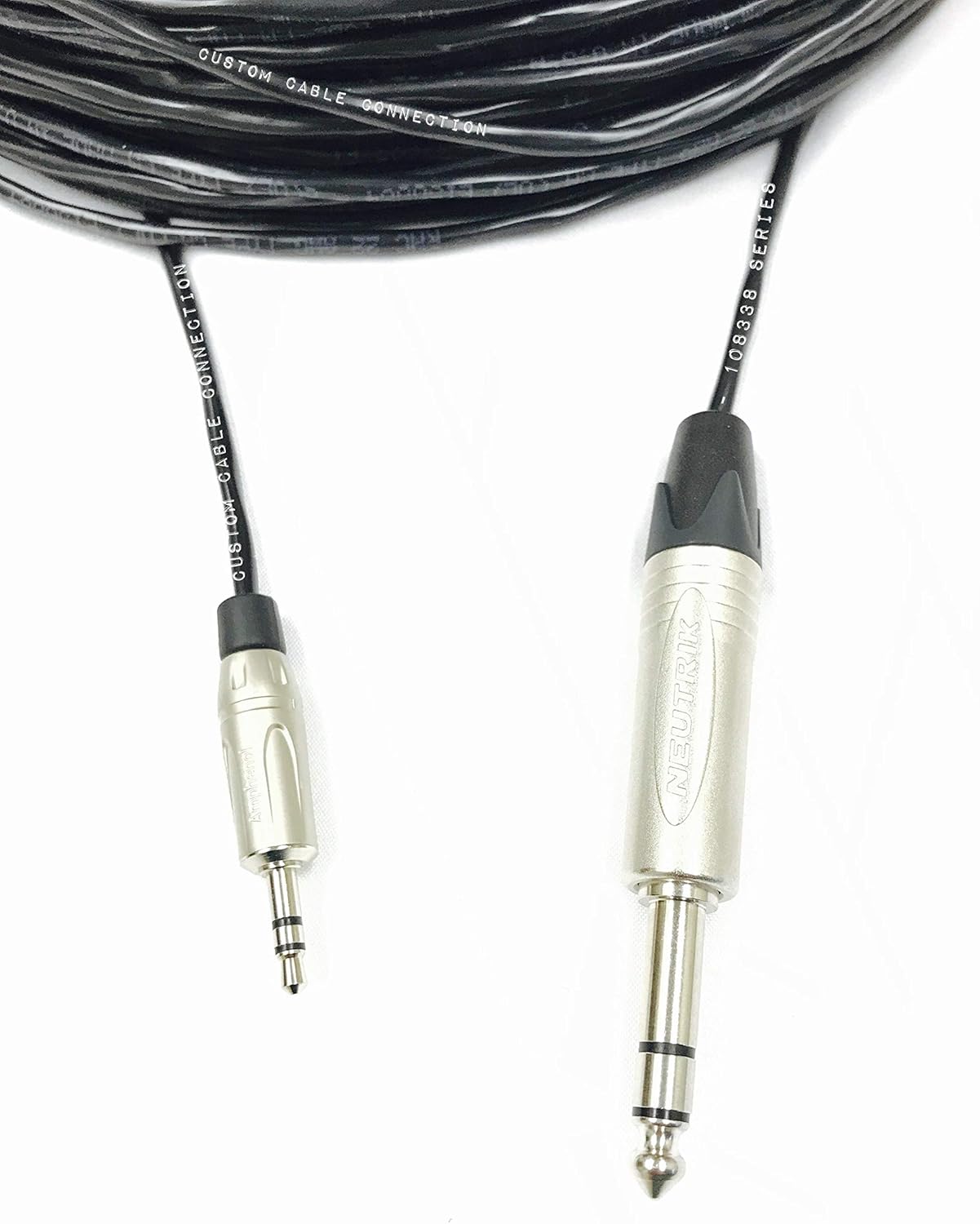 175 Foot 1/8in Stereo to 1/4in Pro-Audio Balanced Cable
