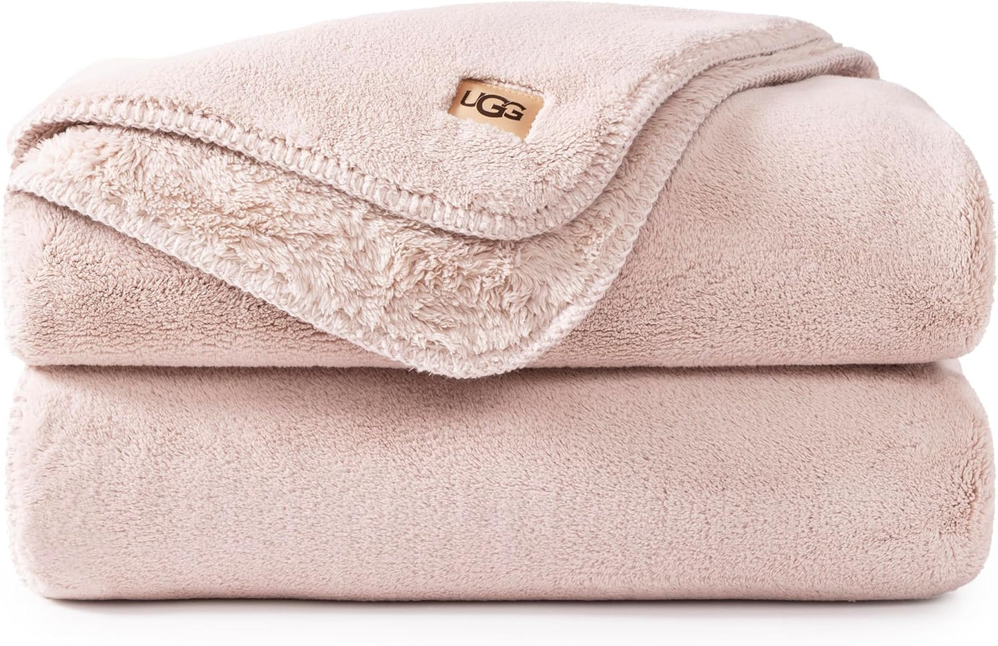 UGG Whitecap Plush Throw Blanket for Cozy Luxury Comfort