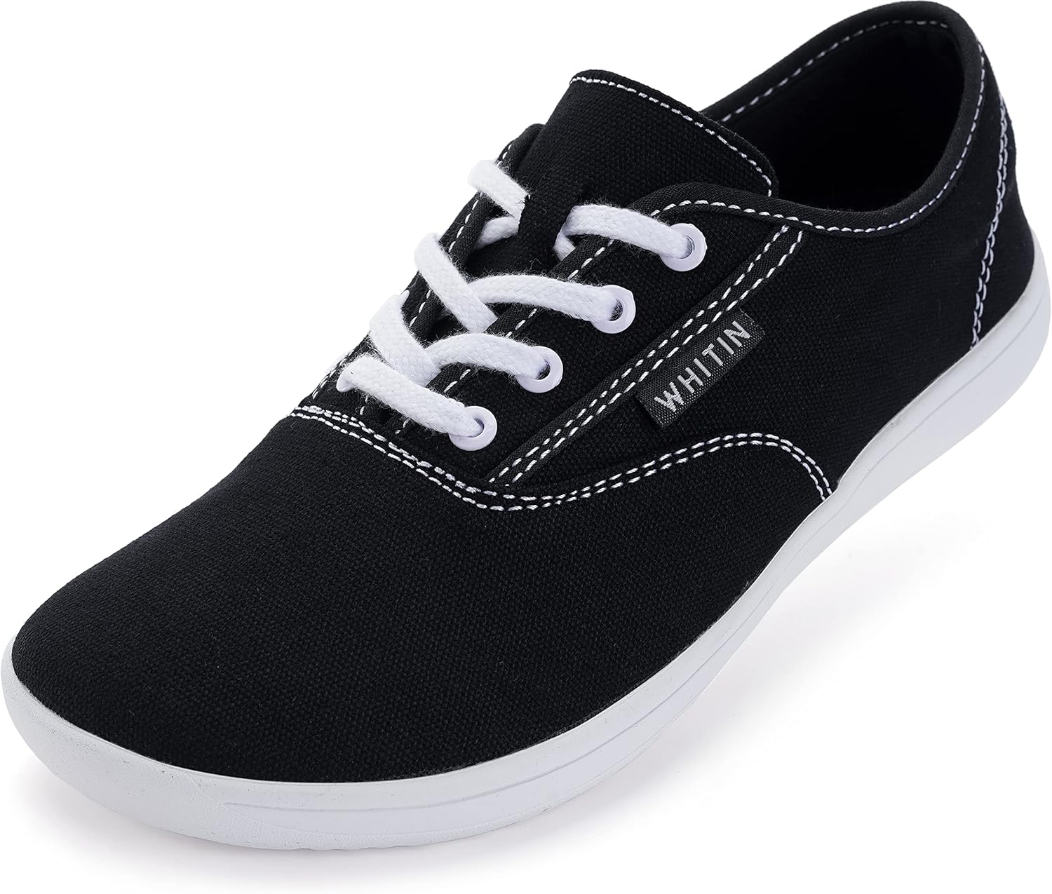 WHITIN Women's Wide Canvas Minimalist Barefoot Shoes Review