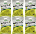 Japanese Beetle Trap Refill Lure 6 Pack - Reusable Trap Refills