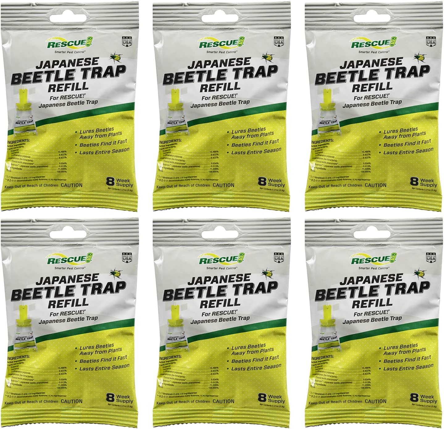 Japanese Beetle Trap Refill Lure for Effective Pest Control