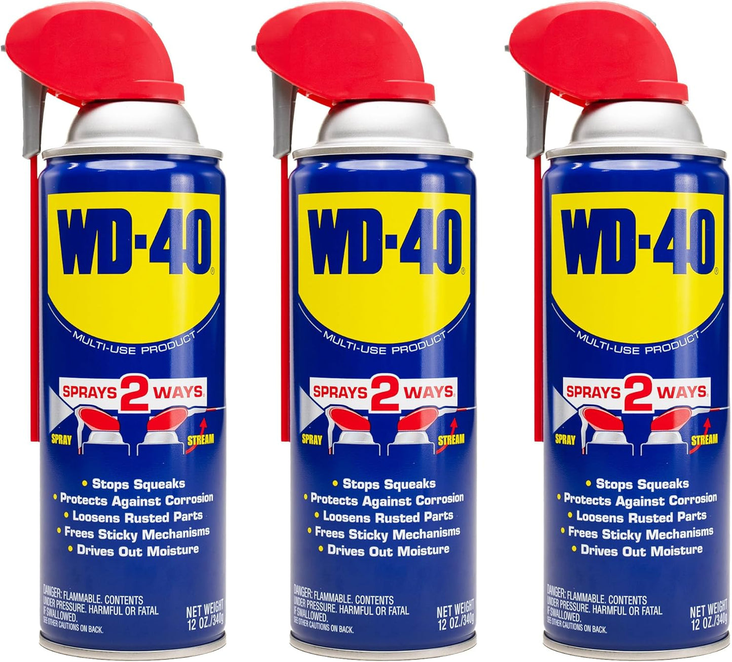 WD-40 Original Formula Multi-Use Product with Smart Straw 3-Pack