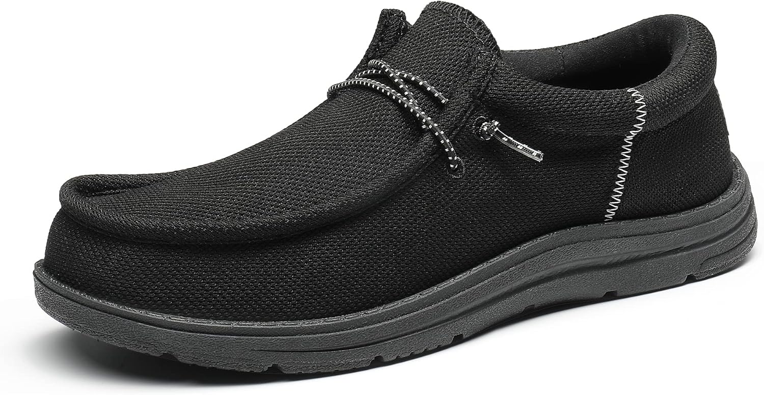Bruno Marc Men's Arch Support Casual Slip-on Shoes for Comfort