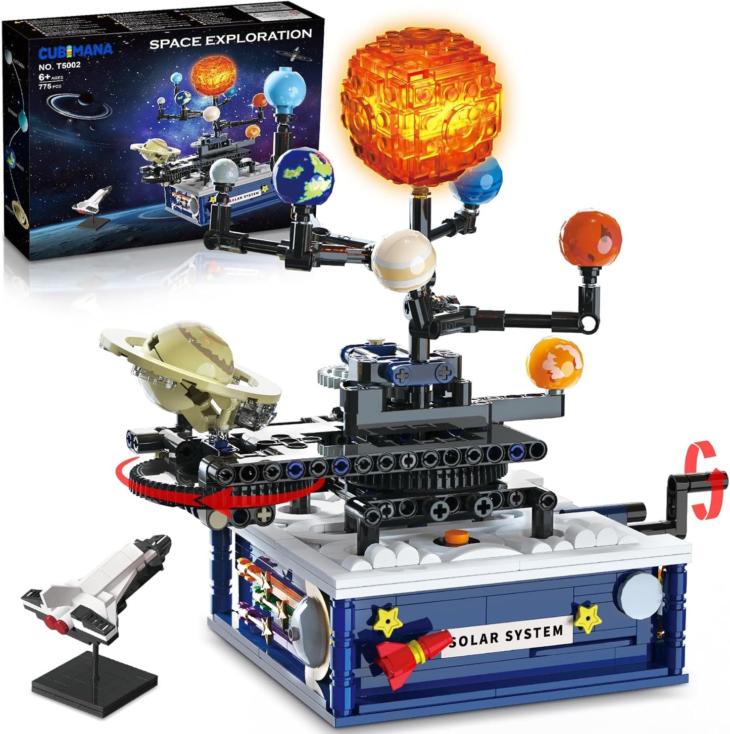 Solar System Building Sets with Light - Educational Space Toys