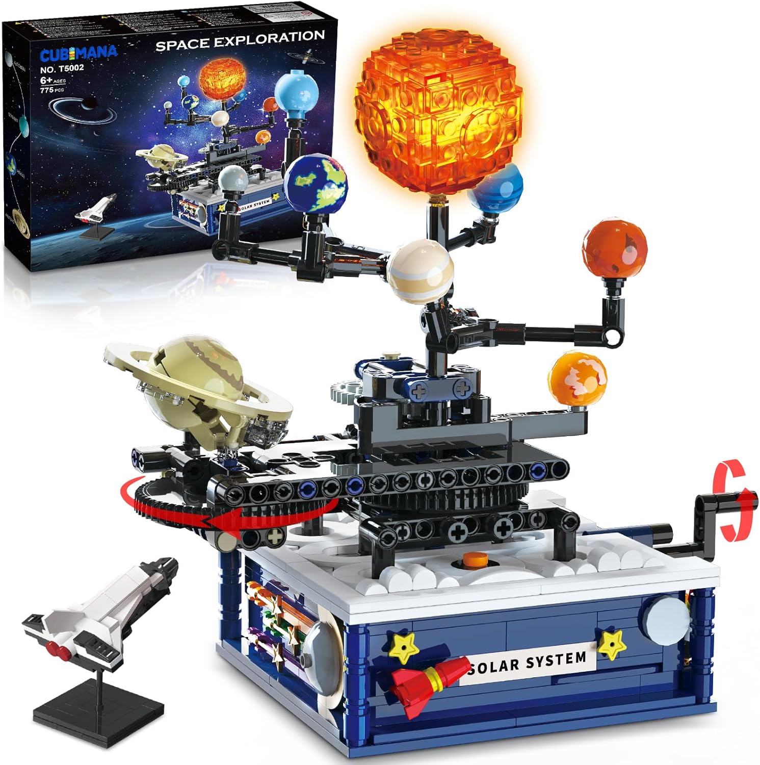 Solar System Building Sets with Light - Educational Space Toys