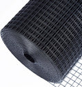 HORCH Black Vinyl Coated Hardware Cloth Roll 1/2 in 72 in x 50 ft