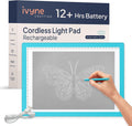 A4 Light Pad for Tracing & Weeding - Blue Rechargeable LED