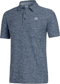 Three Sixty Six Golf Shirts for Men - Dry Fit Short-Sleeve Polo