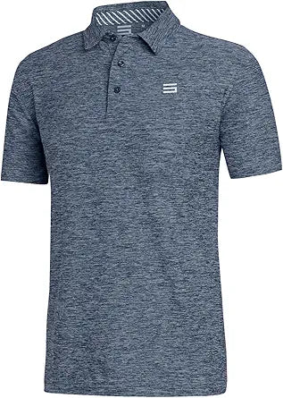 Three Sixty Six Golf Shirts for Men - Dry Fit Short-Sleeve Polo