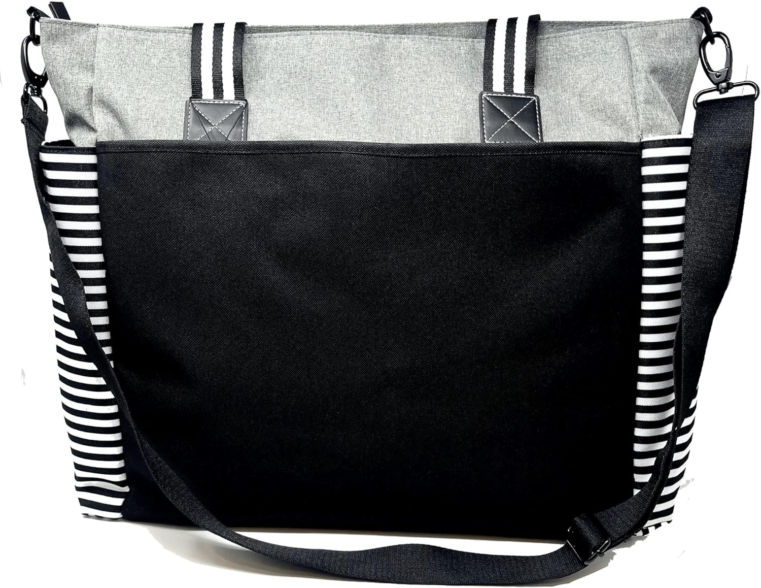 Large Work Tote Bags with Pockets for Women - Travel Carry-on