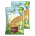 Organic Brown Basmati Rice 20 lb - Whole Grain, Fragrant, High Fiber