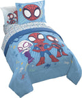 Spidey & His Amazing Friends Kids Comforter Set for Twin Beds