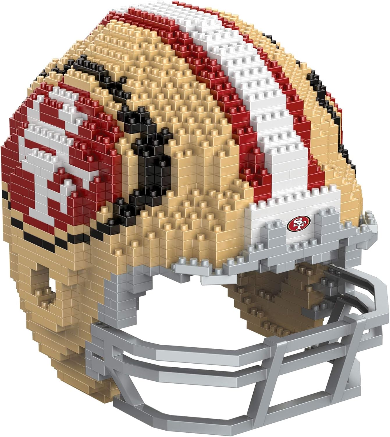 FOCO NFL 3D BRXLZ Puzzle Replica Helmet Set for Fans 12 and Up