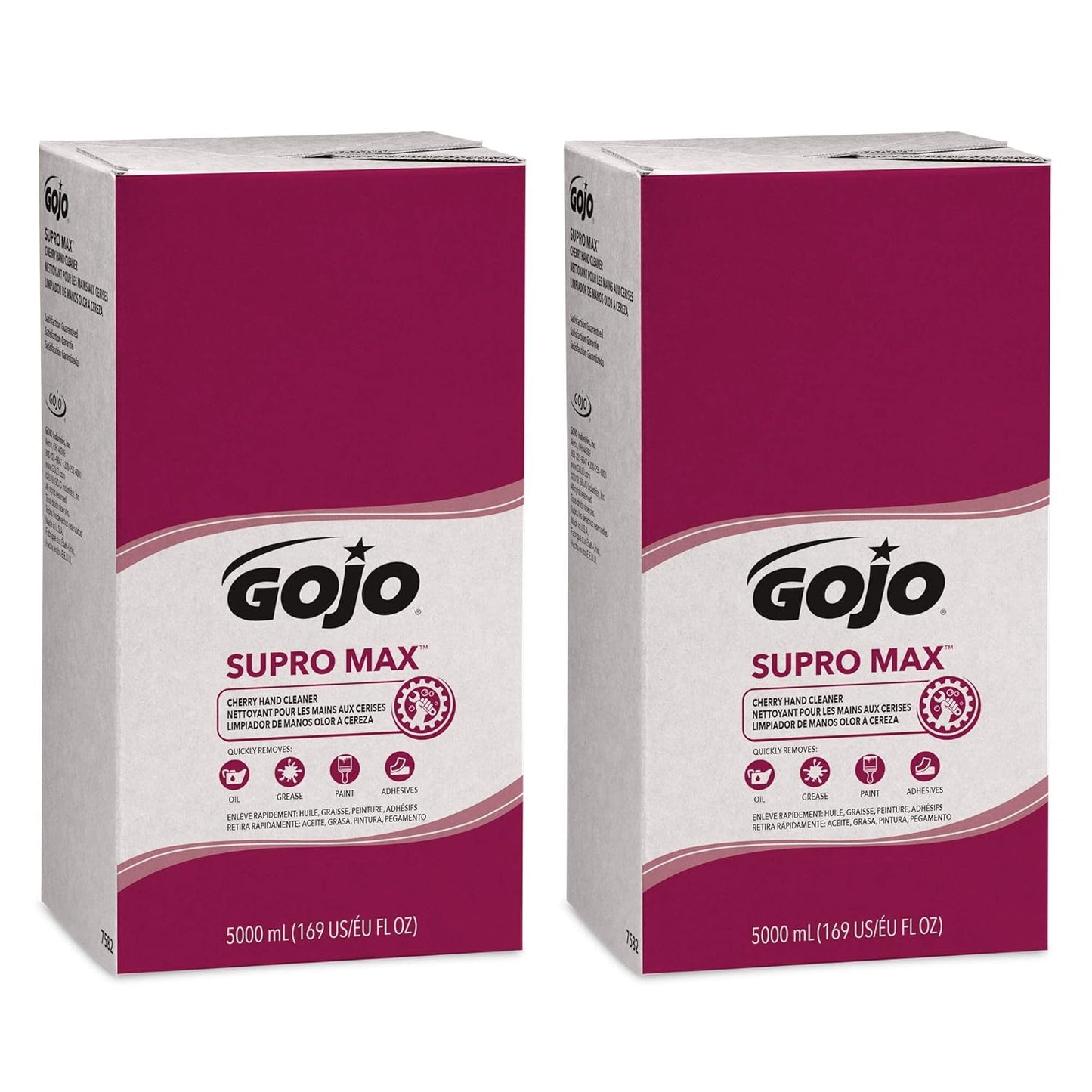 GOJO SUPRO MAX Cherry Hand Cleaner with Gentle Scrubbers