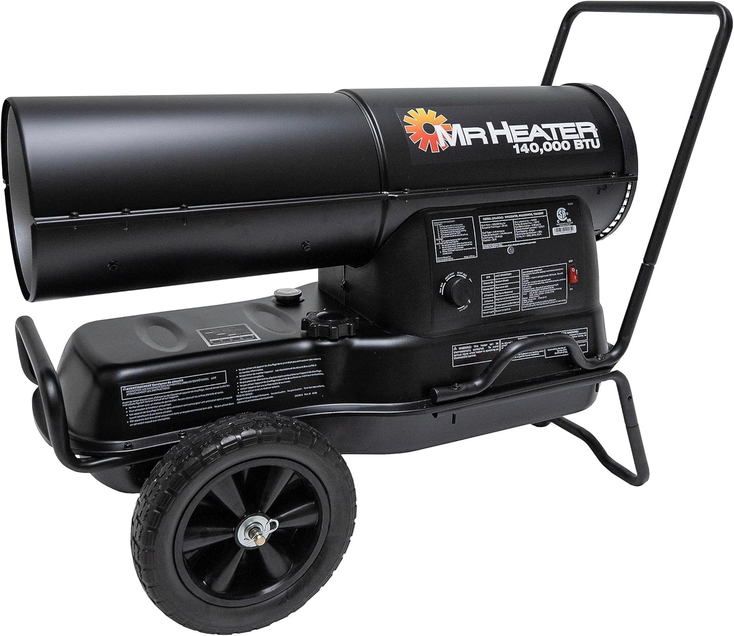 Powerful Mr. Heater: 140,000 BTU Outdoor Kerosene Heater