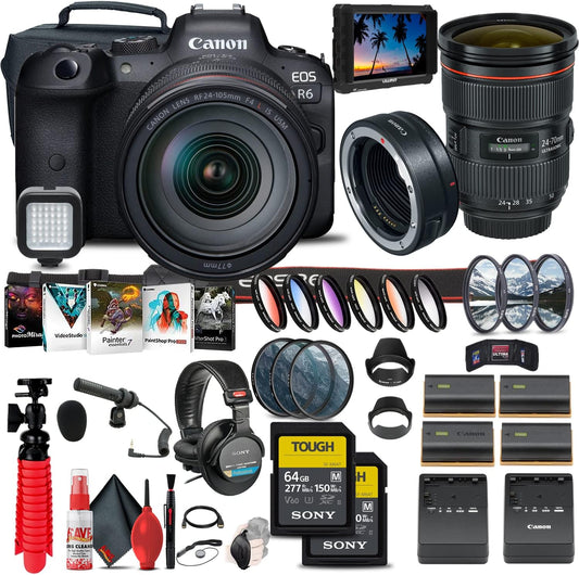 Capture Crisp Moments with Canon EOS R6 Bundle