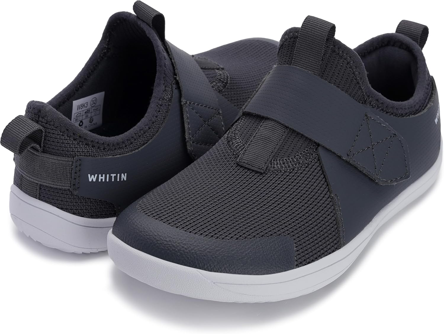 WHITIN Little/Big Kid Wide Width Barefoot Shoes for Comfort
