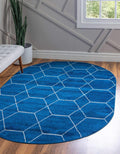 Trellis Frieze Area Rug by Unique Loom - Chic Geometric Style