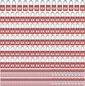Lockout Tagout Locks Safety Padlock 100 pcs LOTO - OSHA Compliant