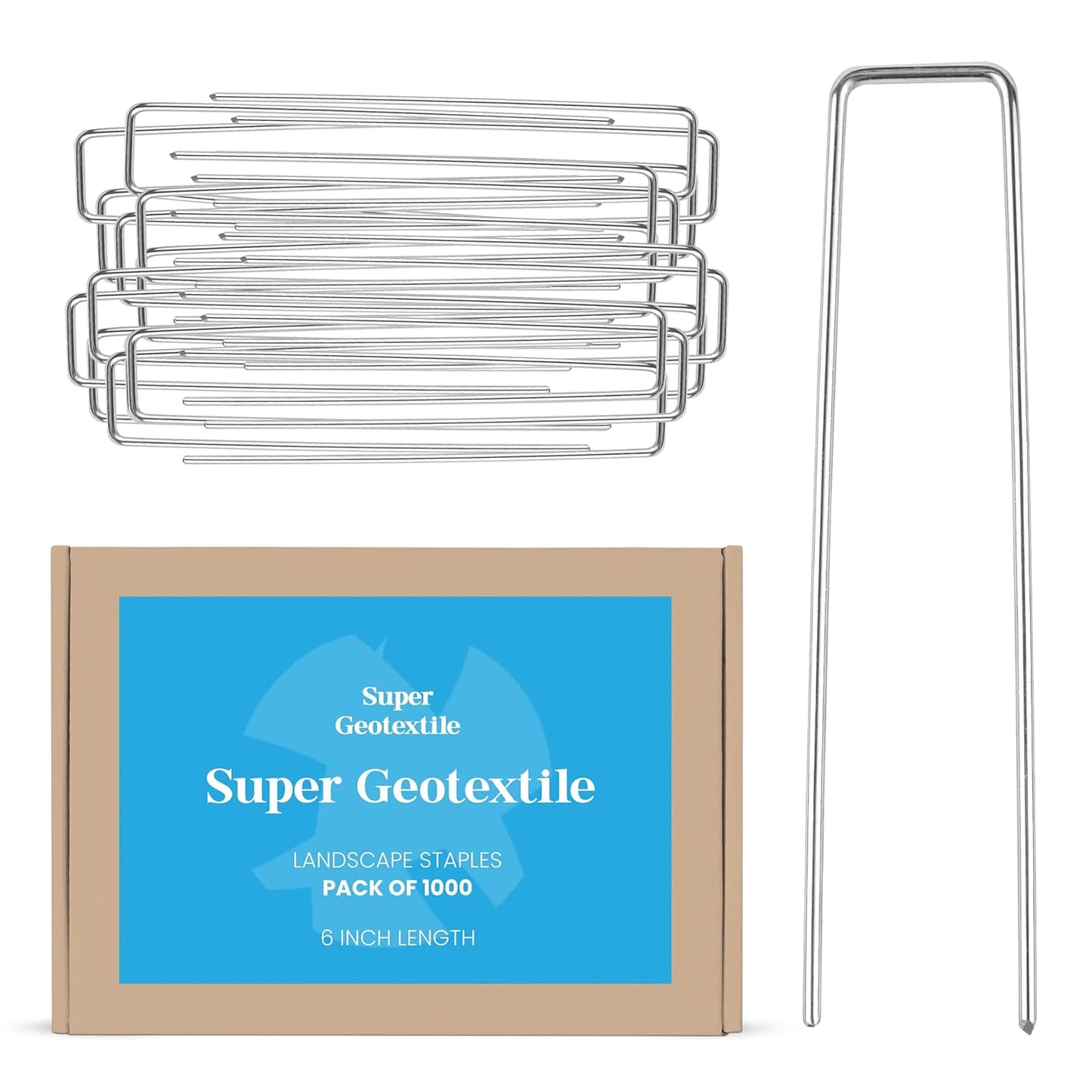 Heavy Duty Landscape Staples for Weed Barrier and Gardening