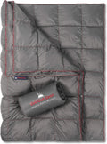 Double Puffy Camping Blanket - Extra Puffy, Packable, Lightweight