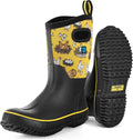 Trudave Rubber Boots for Women Mid Calf - Waterproof Neoprene Comfort