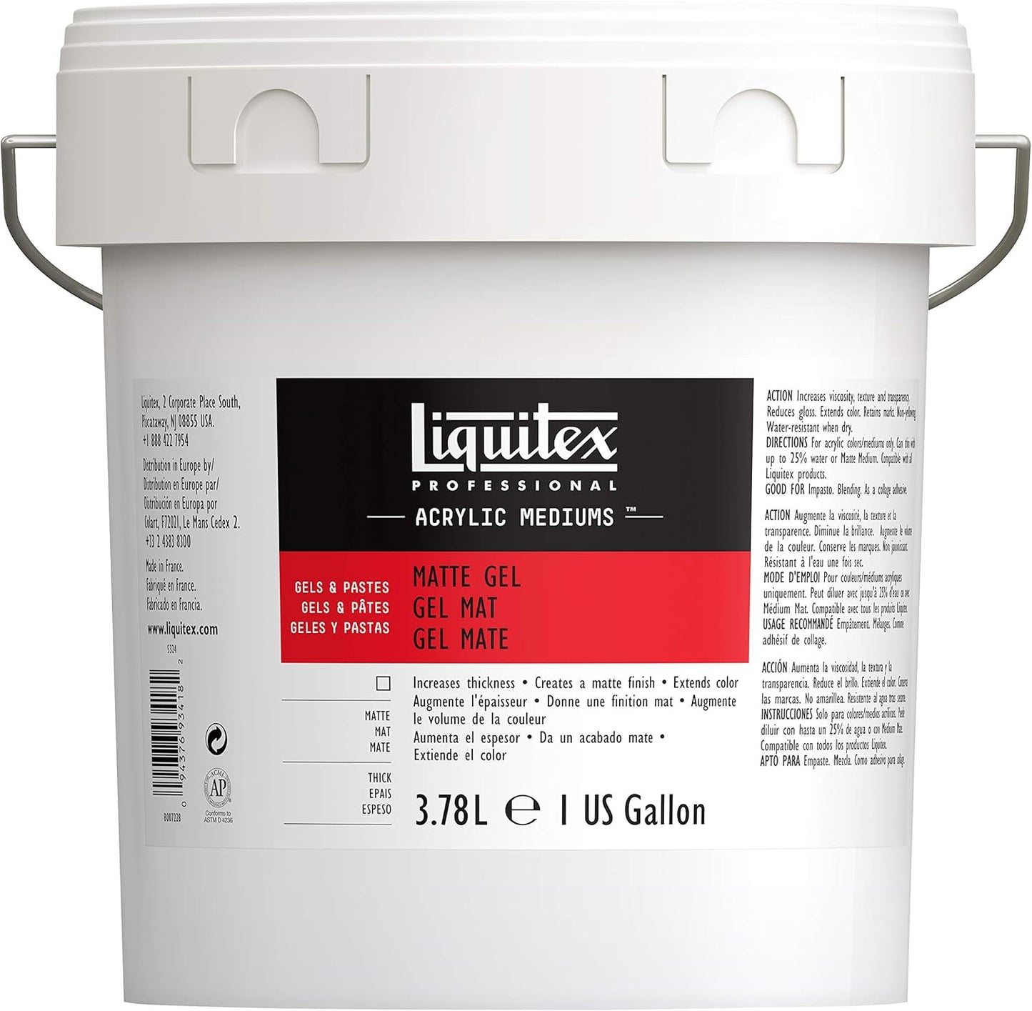 Liquitex Professional Matte Gel Medium for Artists and Crafters