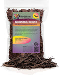 Gardenera Brown Mulch Cover for Indoor and Outdoor Plants