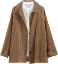 Minibee Women's Corduroy Jacket for Trendy Autumn Fashion