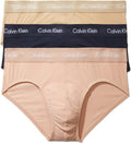 Men's Cotton Stretch Brief 3-Pack - Low Rise Comfort