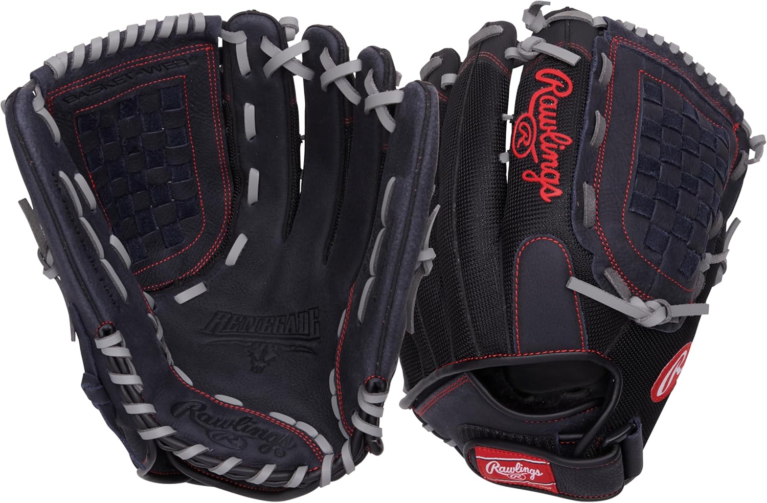 Rawlings Renegade Adult Ball Glove for Baseball and Softball