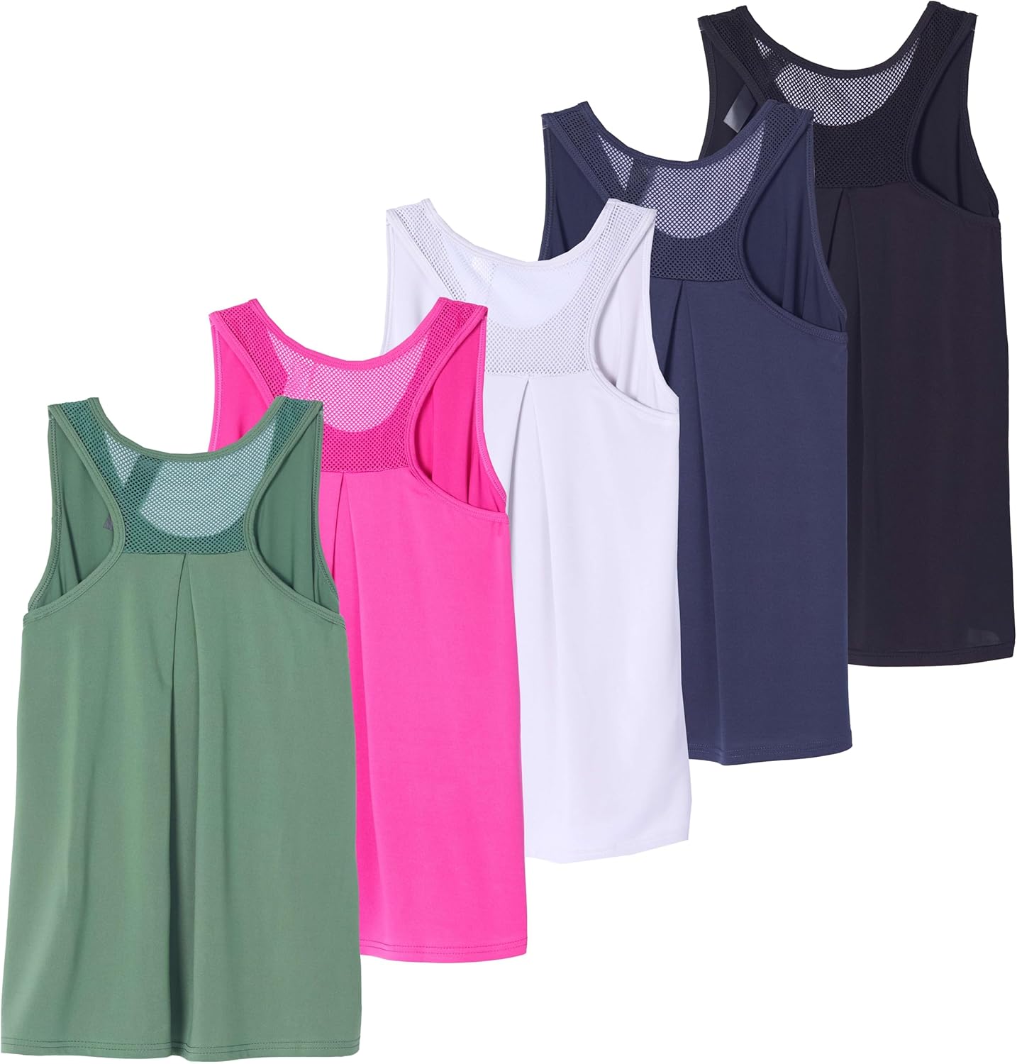 Real Essentials Women's Racerback Workout Tank Tops for Gym