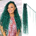 Green Boho Faux Locs Crochet Hair for Stunning Styles
