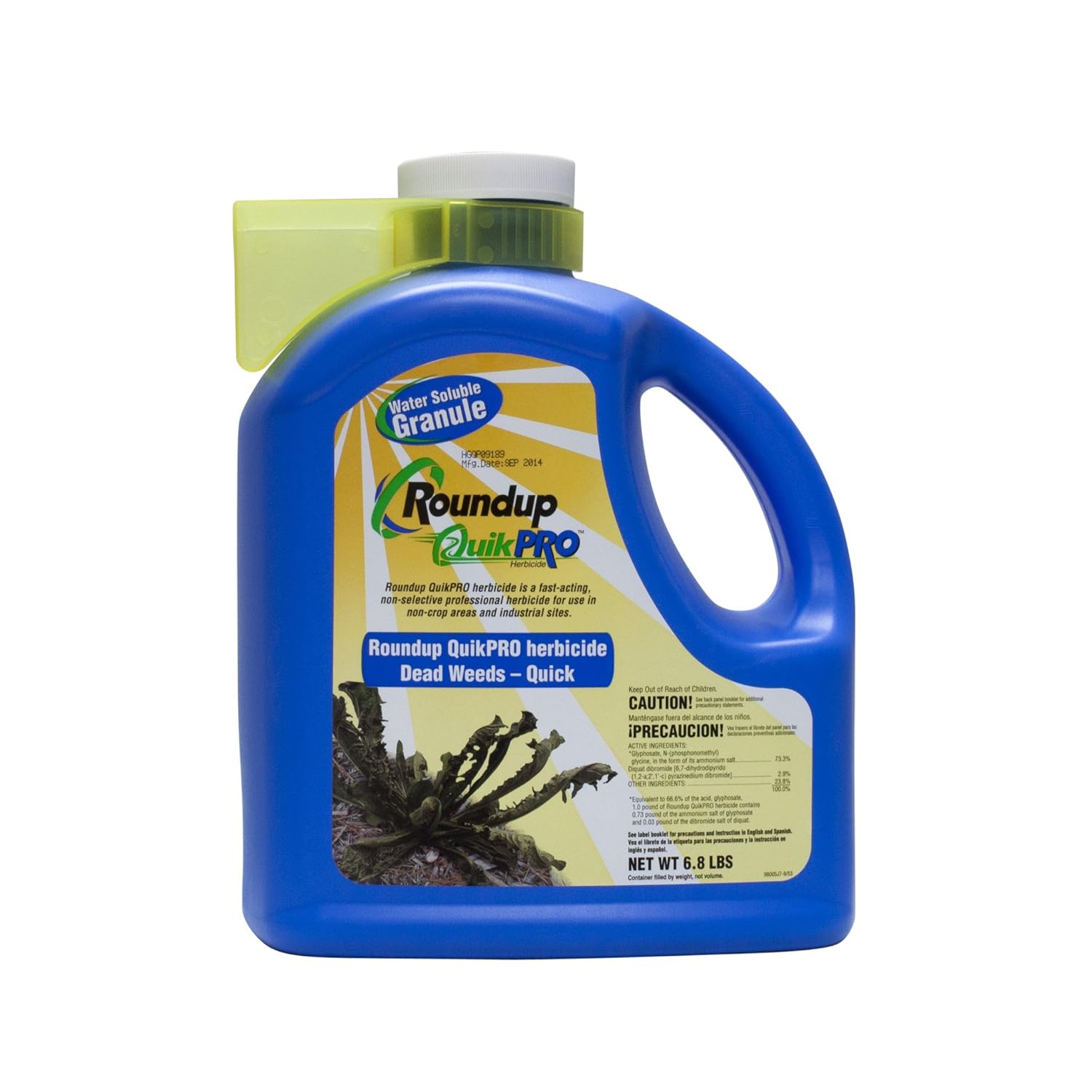 Roundup QuickPro Herbicide for Effective Weed Control