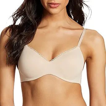 Maidenform Womens Pure Comfort Lace Bra for Everyday Wear