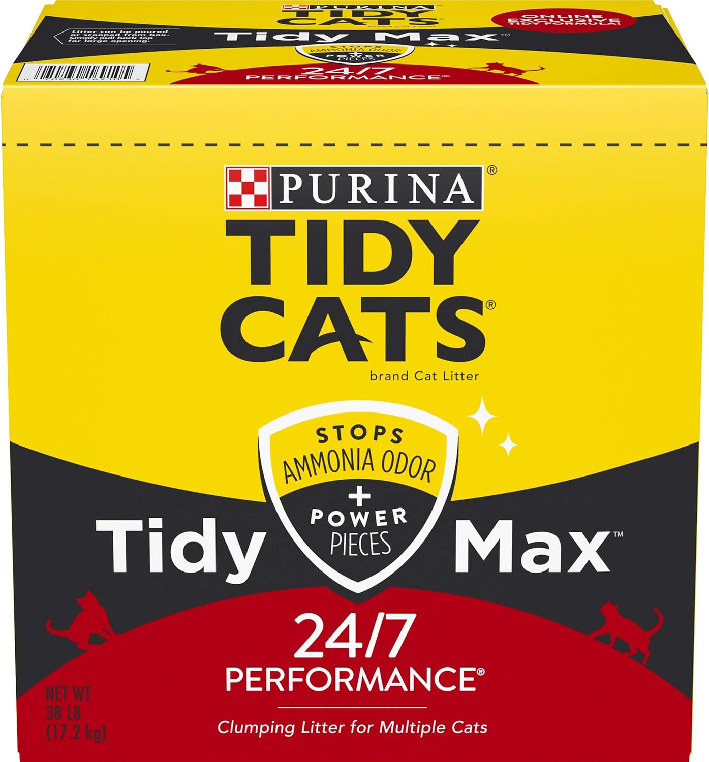 Purina Tidy Cats 24/7 Performance Multi Cat Litter - Odor Control Power!