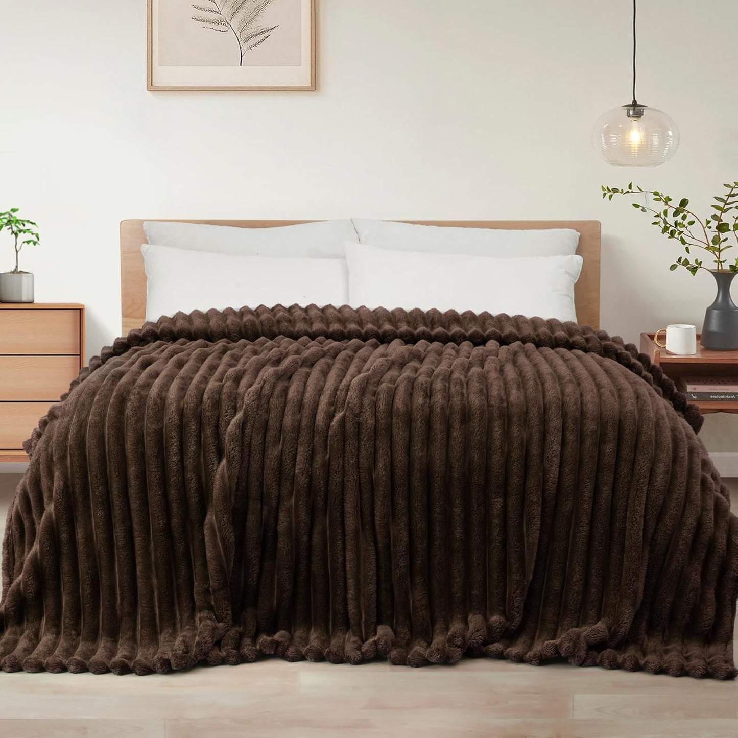 Exclusivo Mezcla King Size Flannel Fleece Blanket for Cozy Comfort